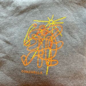 Coachella lineup 2022  gray hoodie